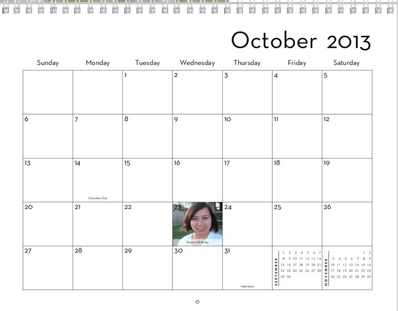 Calendar-birthday